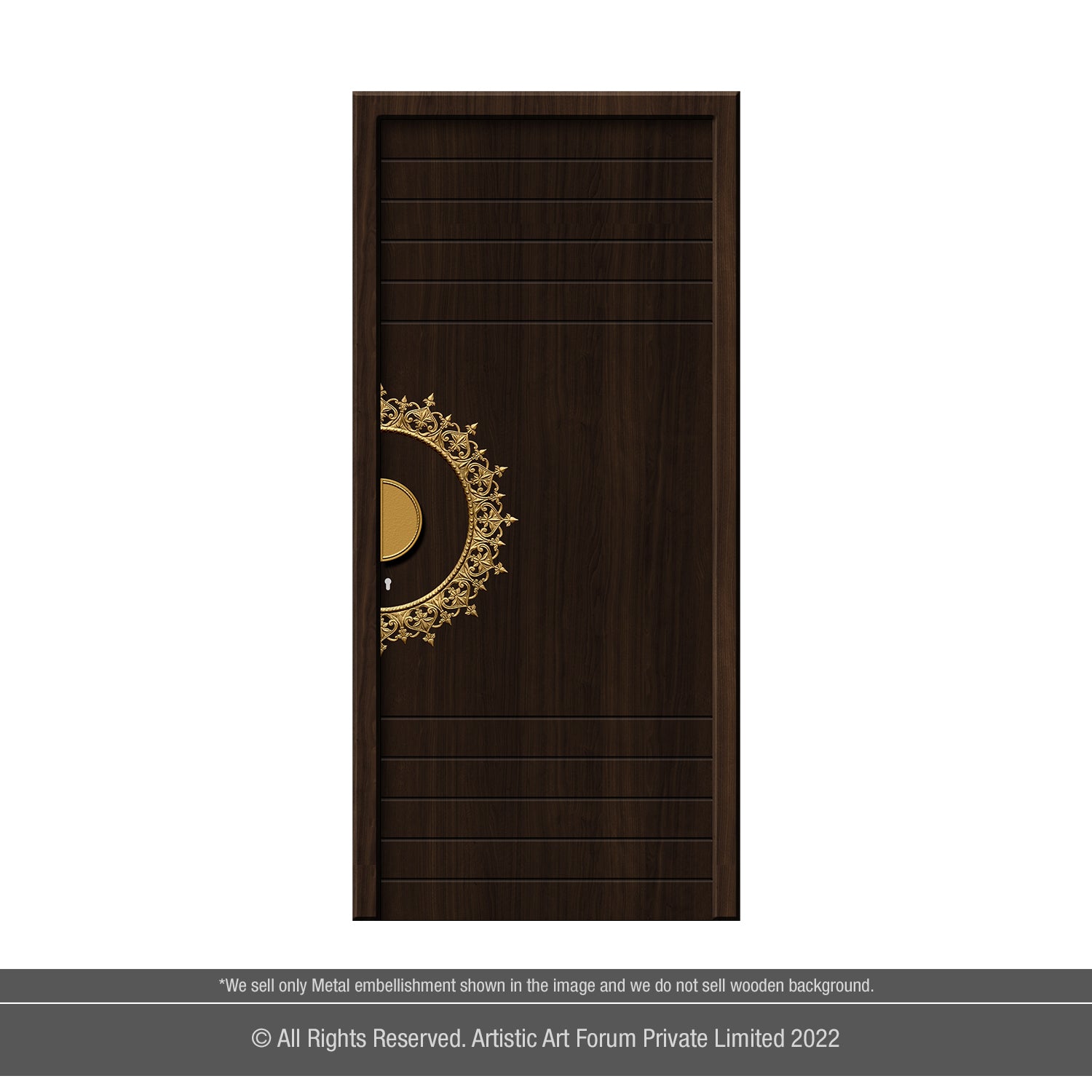 Half Circle Metal Door Design |  For Entrance and Internal Door