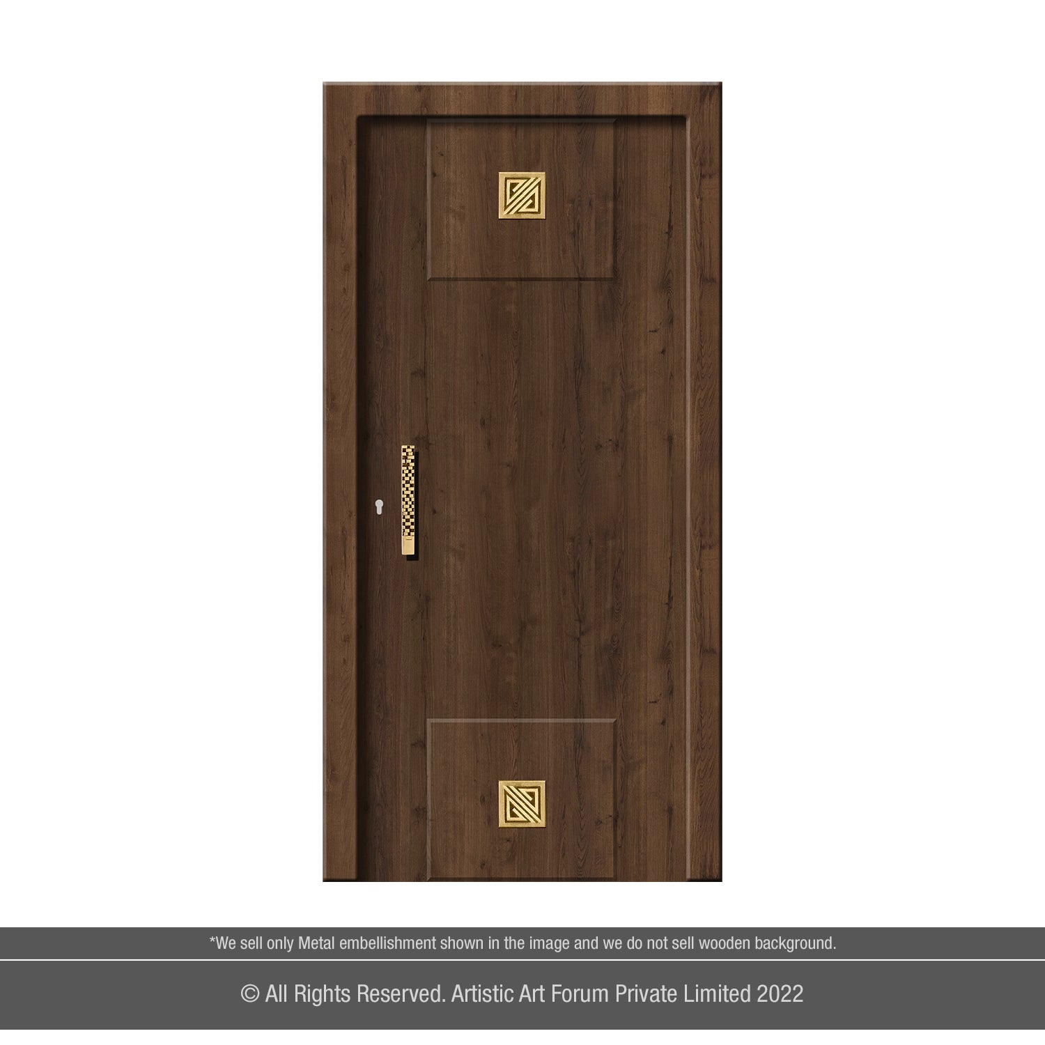 Simple Brass Door Designs |  For Internal and Front Door Design