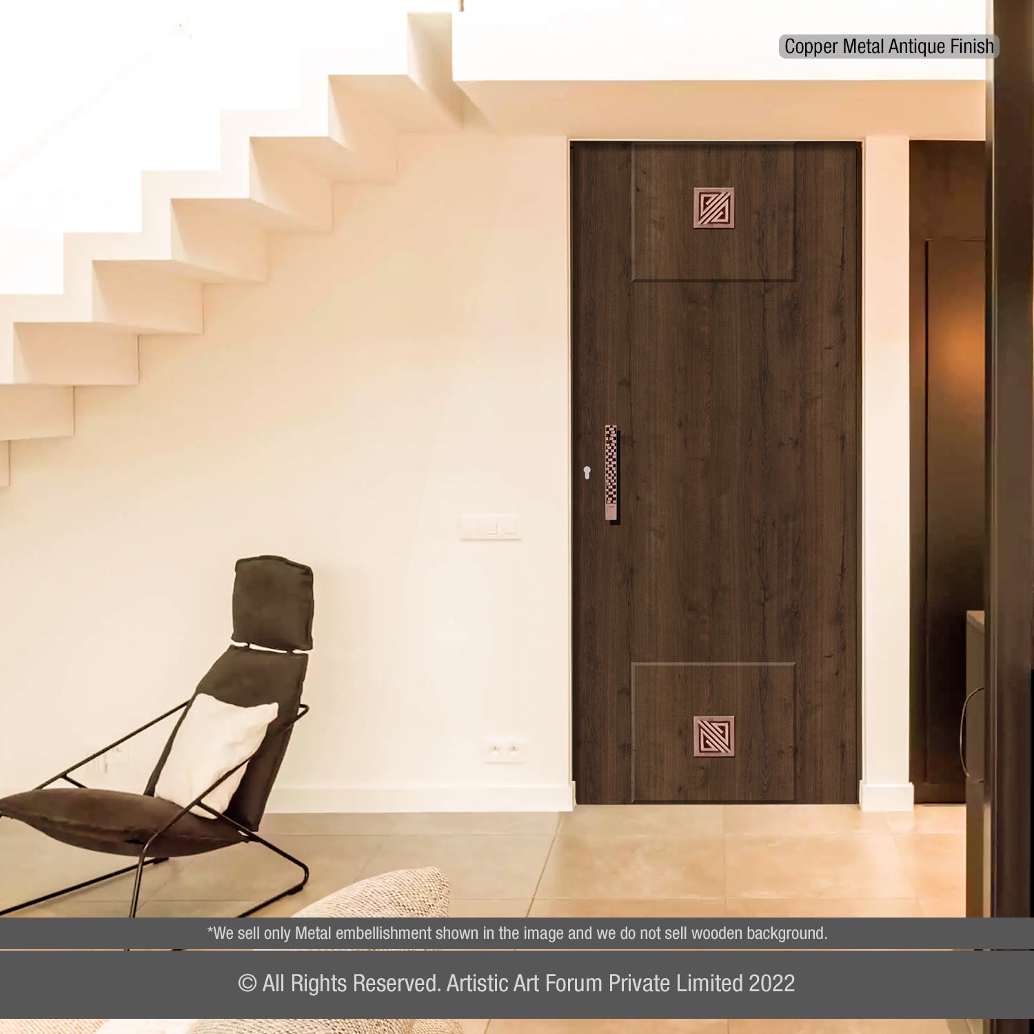 Simple Brass Door Designs |  For Internal and Front Door Design