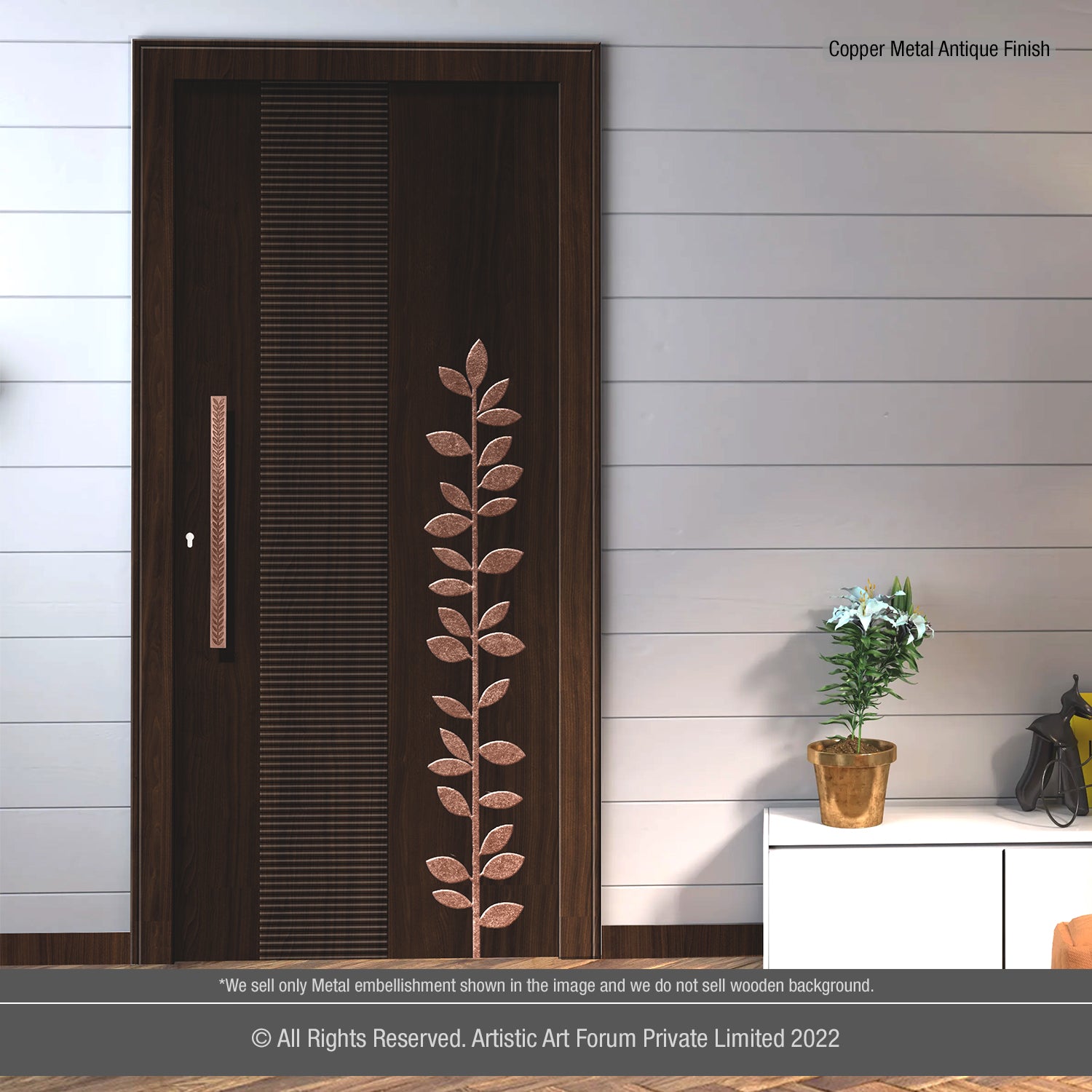 Leaf Main Door Design |  For Internal and Entrance Door Design
