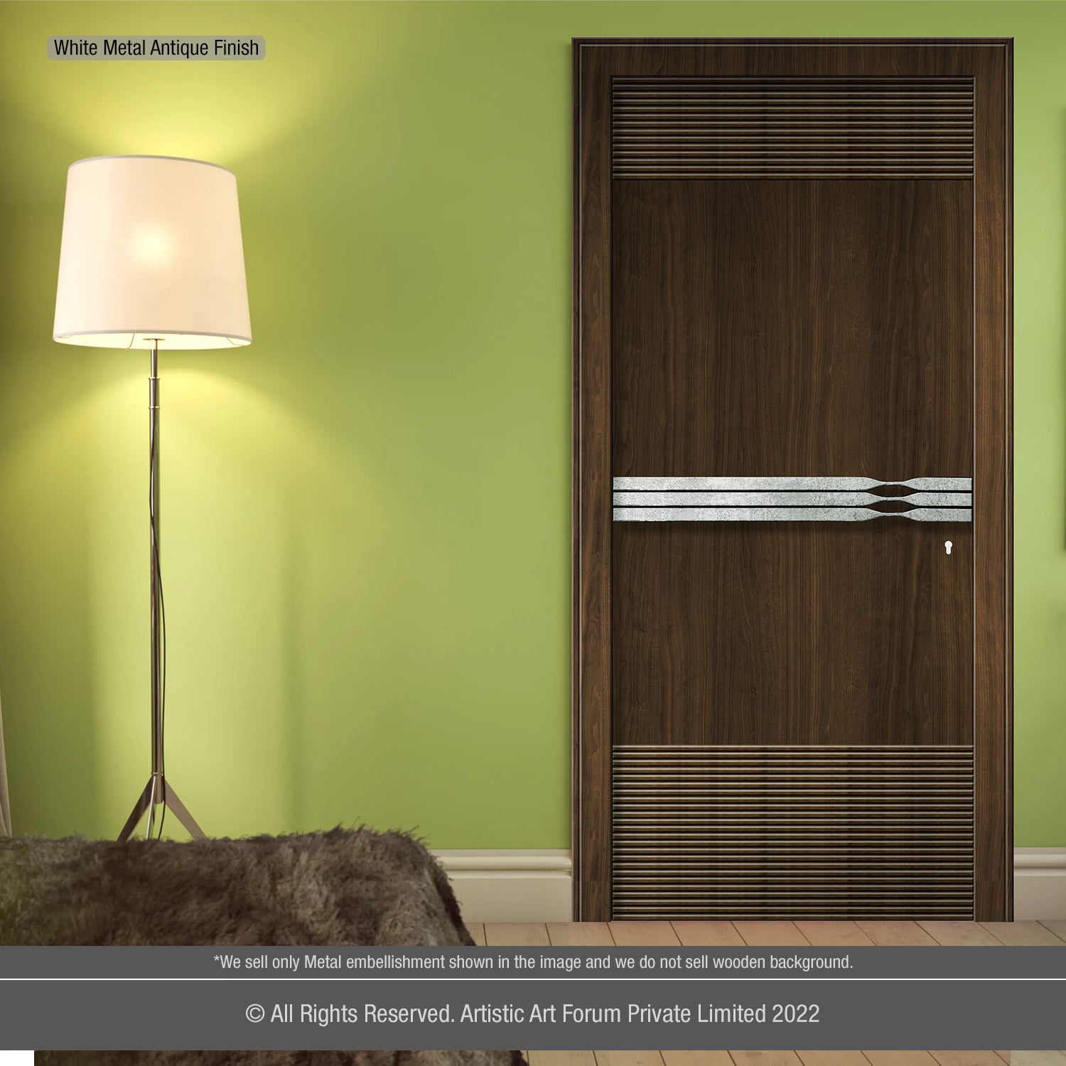 Metal Door Embellishment |  For Internal and Entrance Door Design