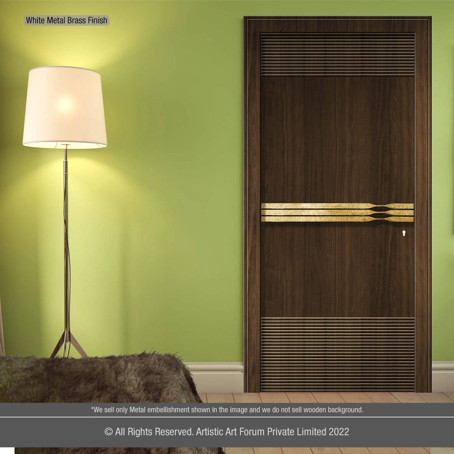 Metal Door Embellishment |  For Internal and Entrance Door Design