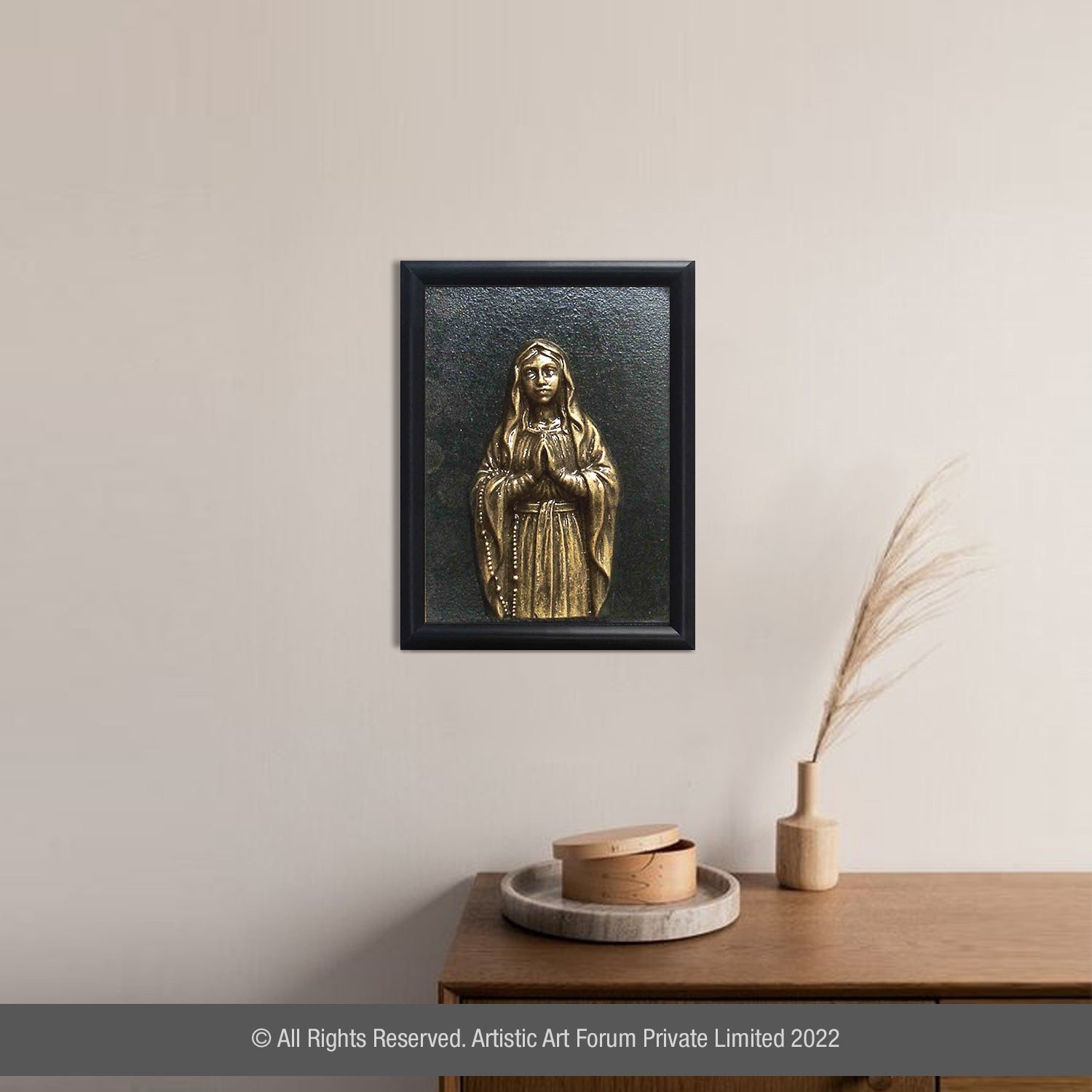Madha Brass Metal Antique Finish - Artistick's Online