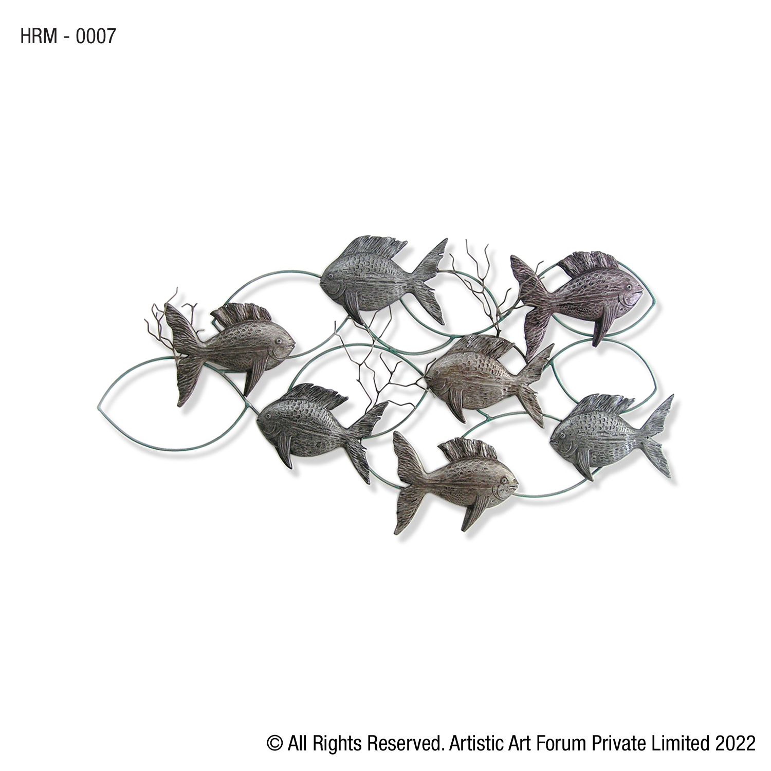 Gettogether White metal antique finish - Artistick's Online