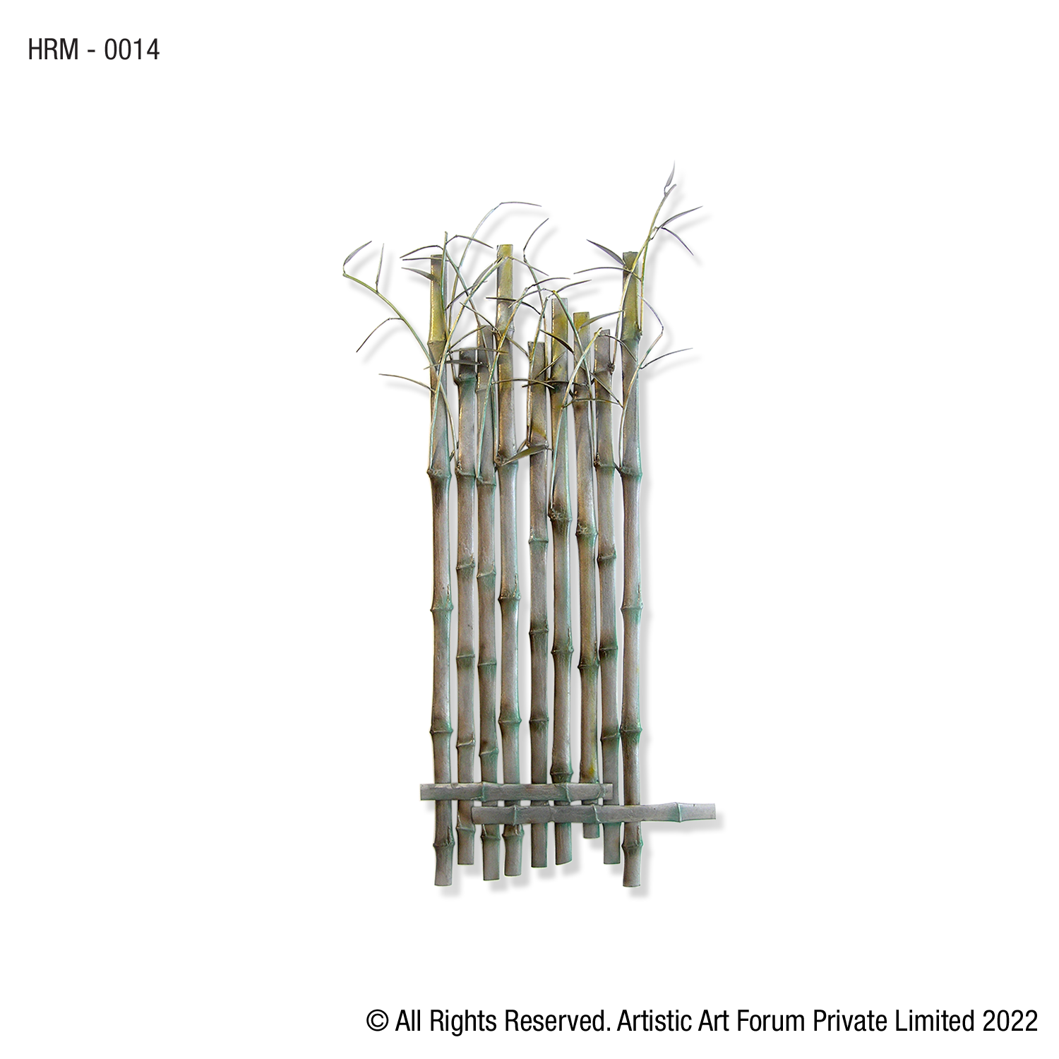 Rattan White metal antique finish - Artistick's Online