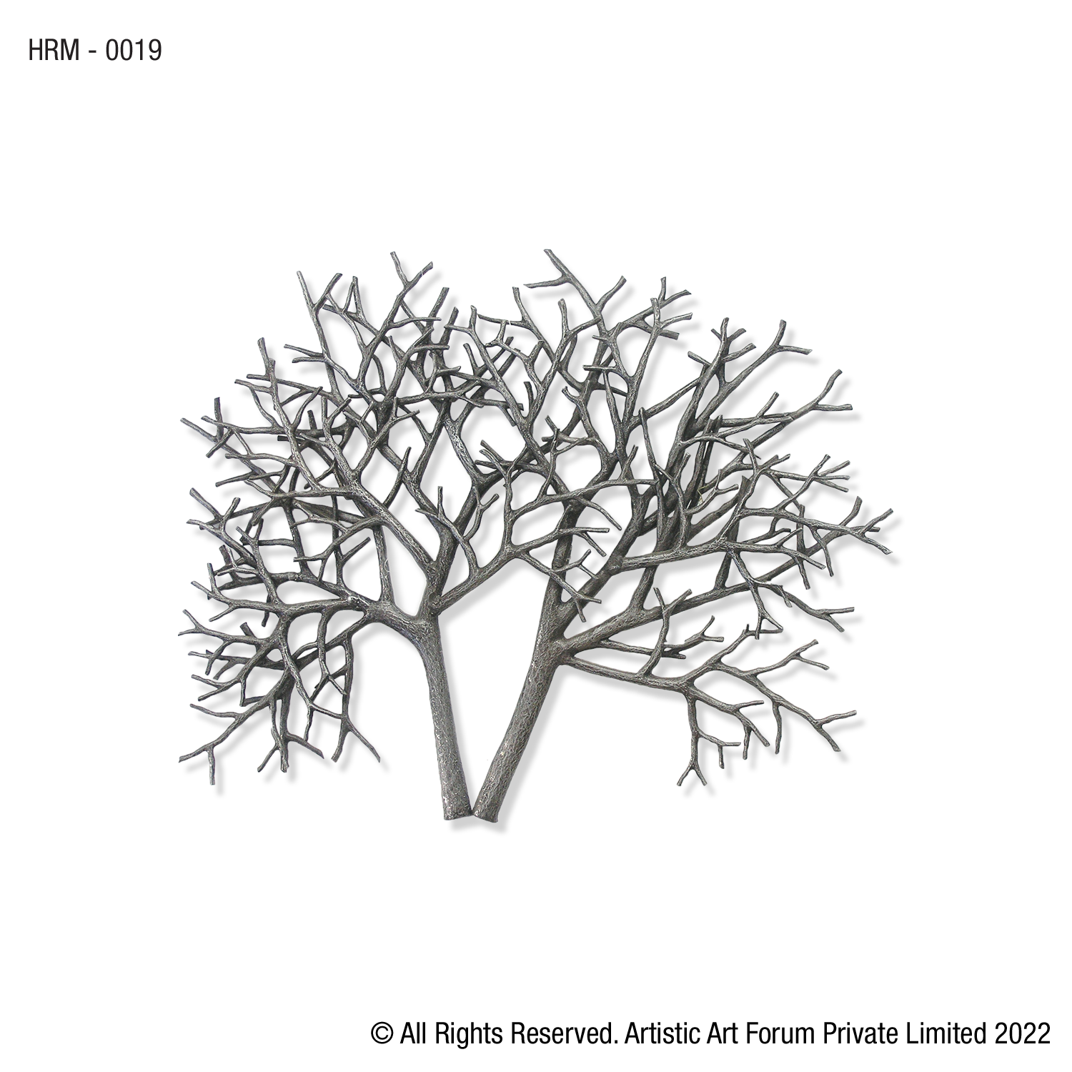 Brush Wood White metal antique finish - Artistick's Online
