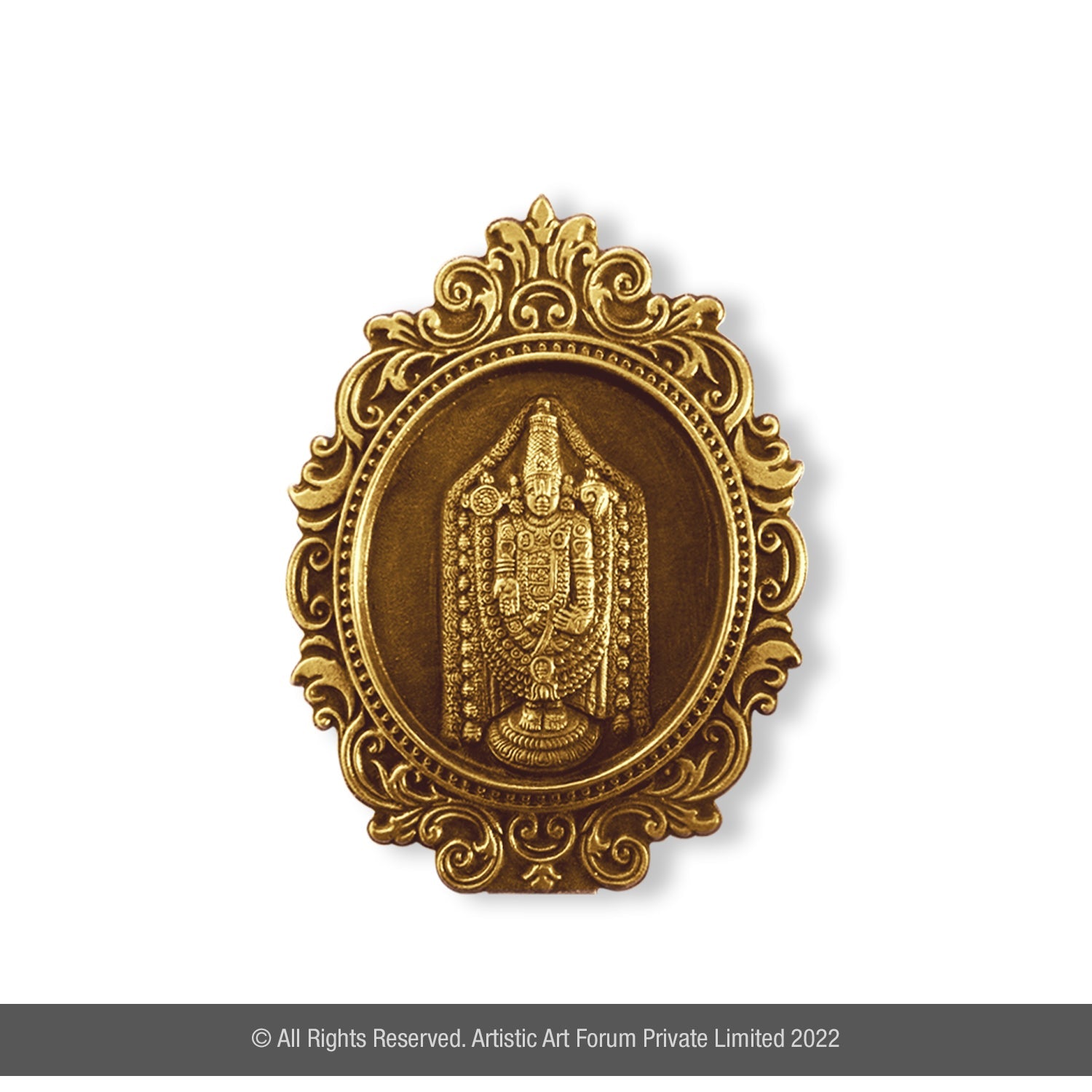 Perumal Brass Metal Antique Finish - Artistick's Online