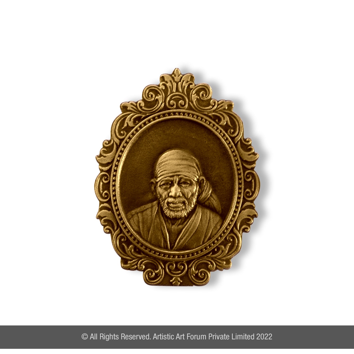 Sai Baba Brass Metal Antique Finish - Artistick's Online