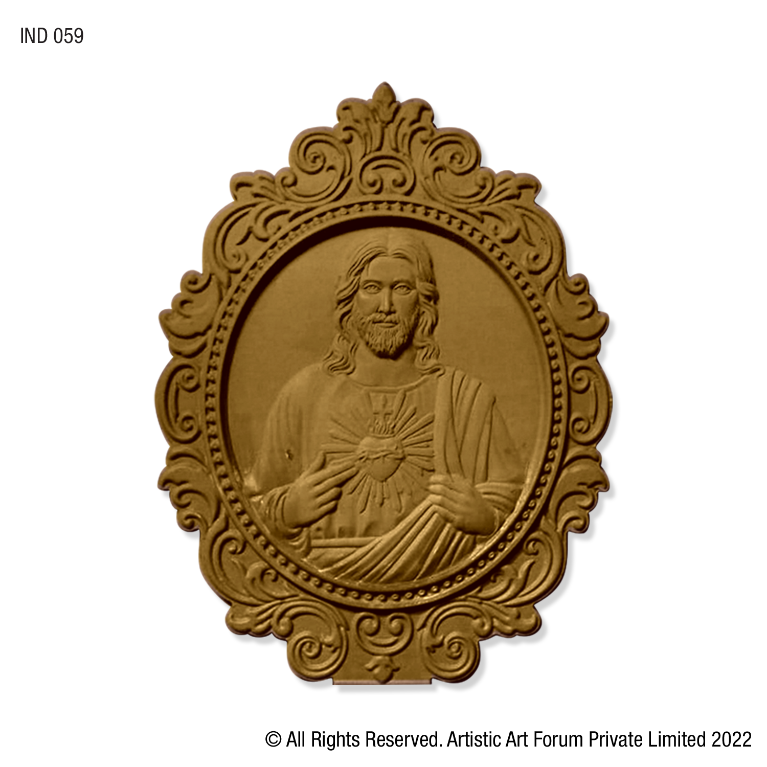 Madha Brass Metal Antique Finish - Artistick's Online
