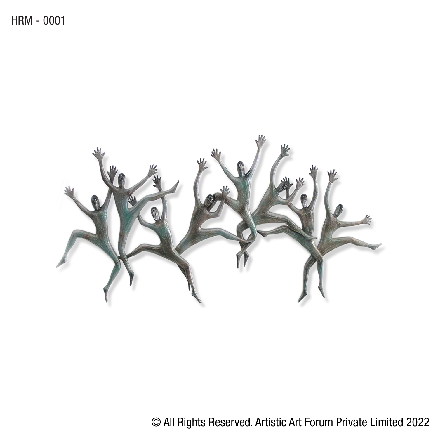 Unique handcrafted metal wall art décor to add charm to modern interiors