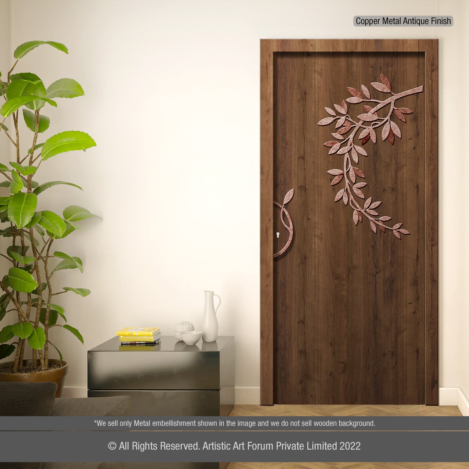 Metal Door Embellishment |  For Internal and Entrance Door Design