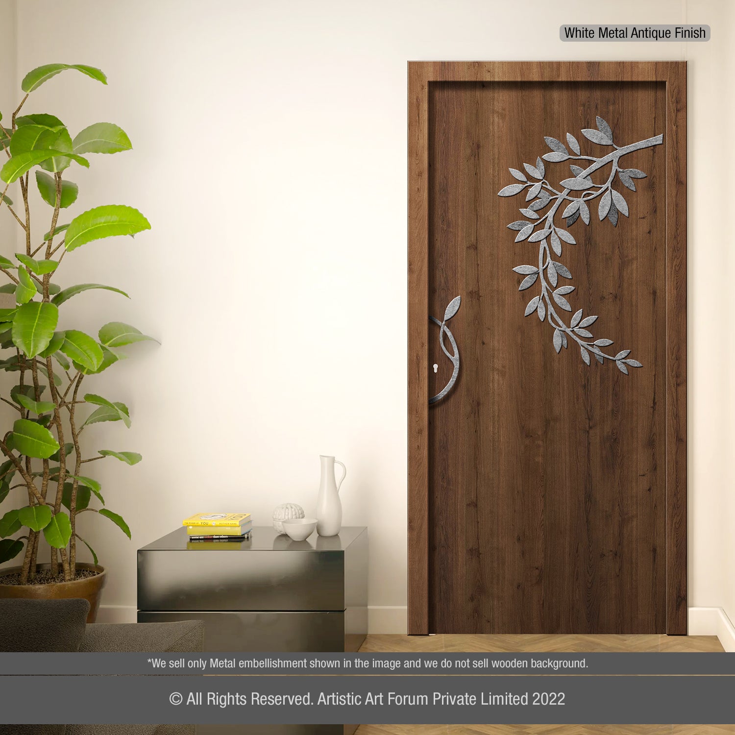 Metal Door Embellishment |  For Internal and Entrance Door Design