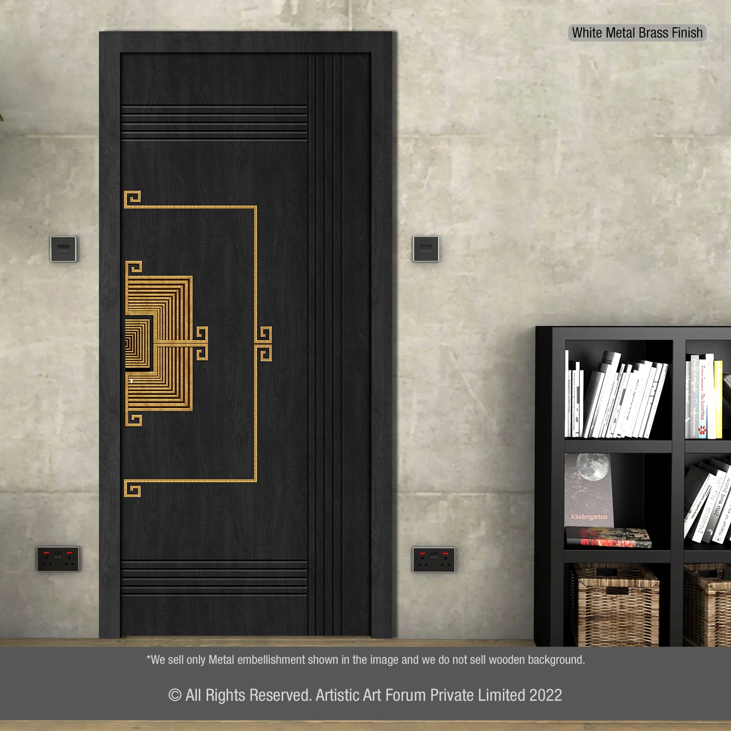 Contemporary Copper Door Design |  For Internal and Entrance Door Design