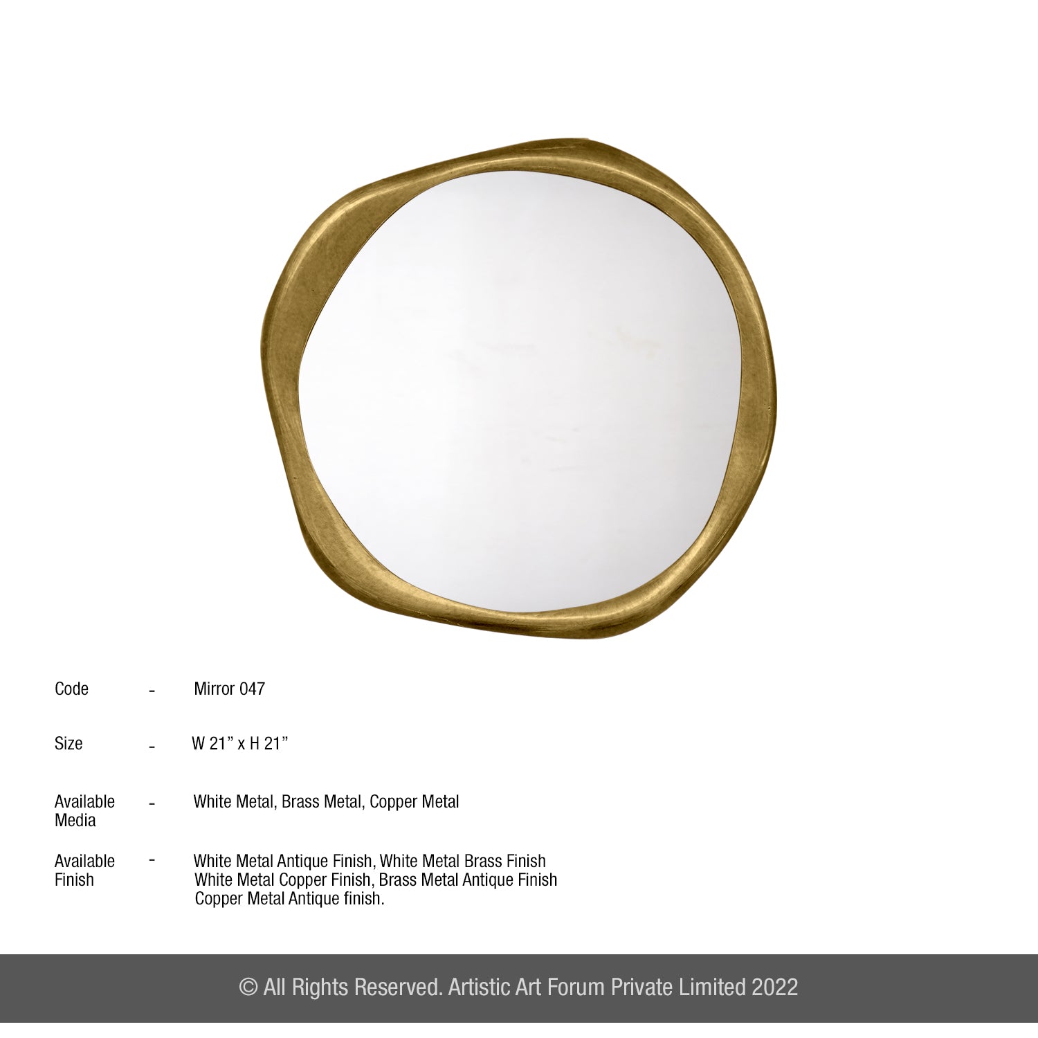 Irregular Shape Mirror Design
