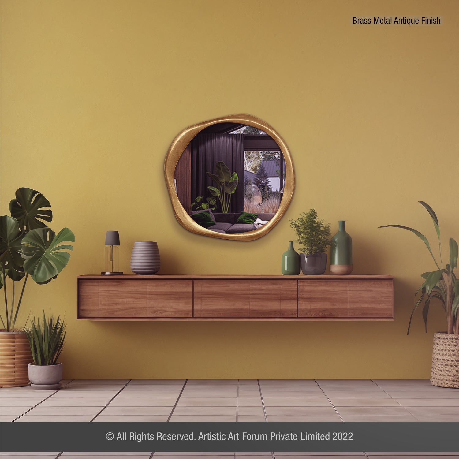 Irregular Shape Mirror Design