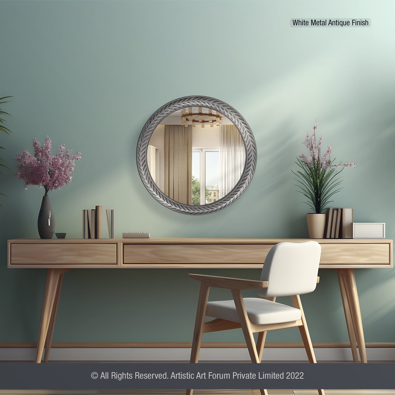 Large Round Mirror
