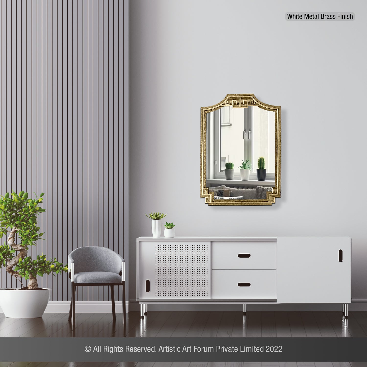 Rectangular Wall Mirror | For Home Wall Decor