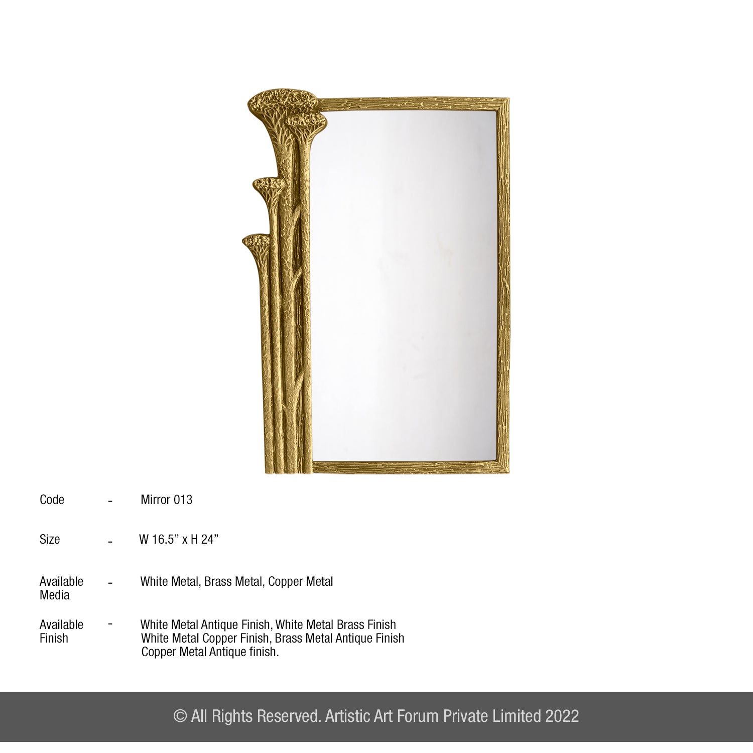 Modern Antique Mirror