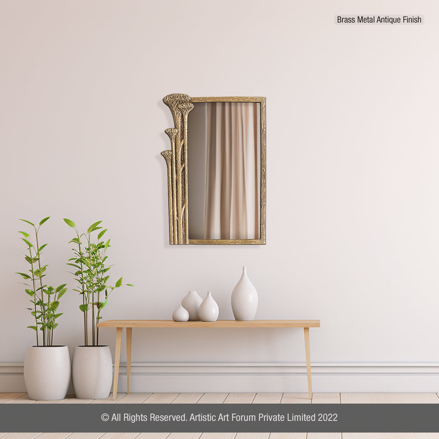 Modern Antique Mirror