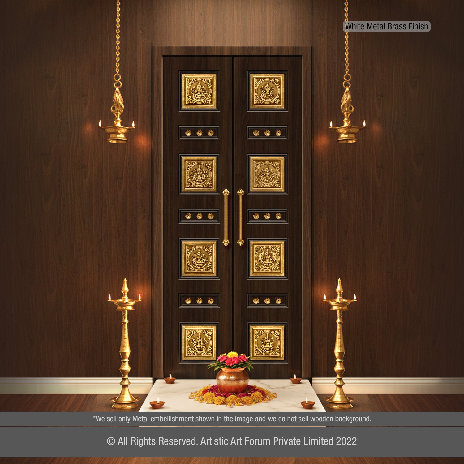 Astalakshmi Pooja Door Accessories | For Pooja Room Design