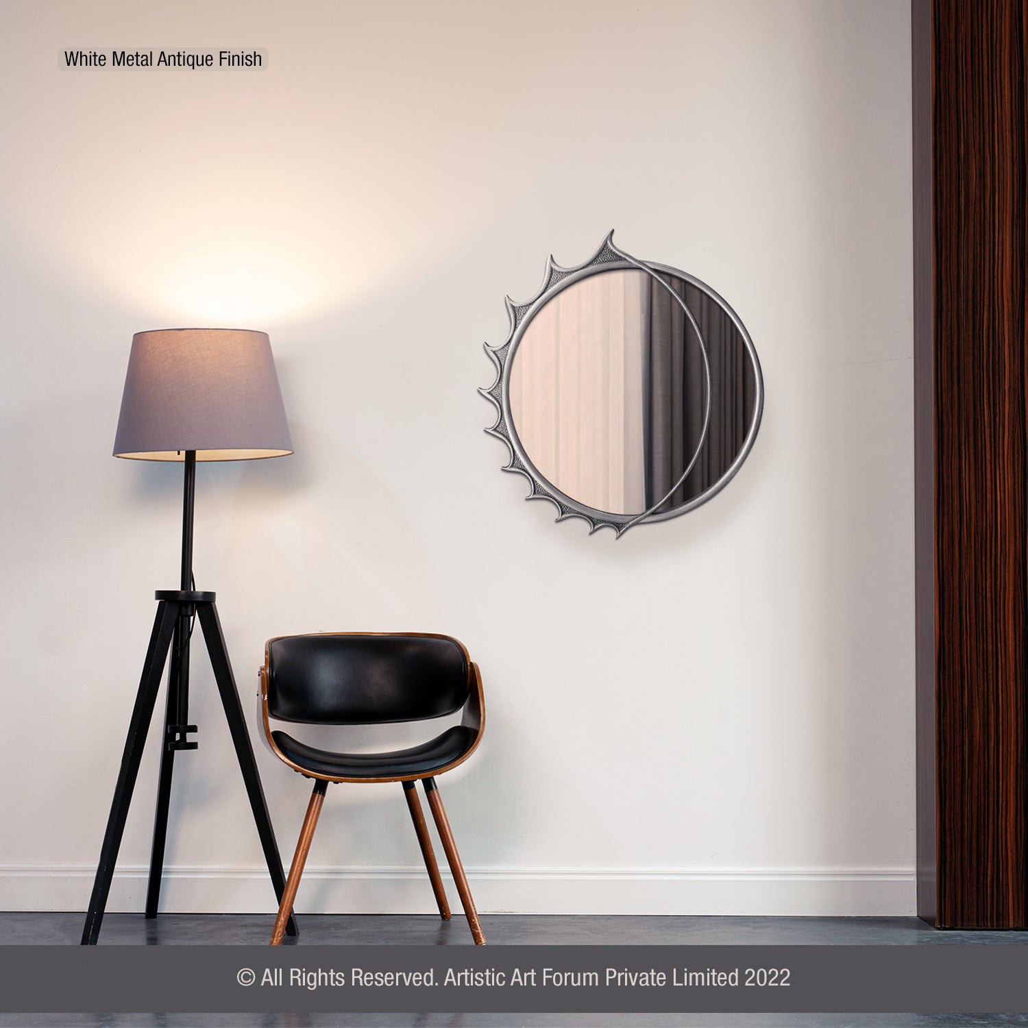 Artistick wall mirror for home decor with stylish and elegant design