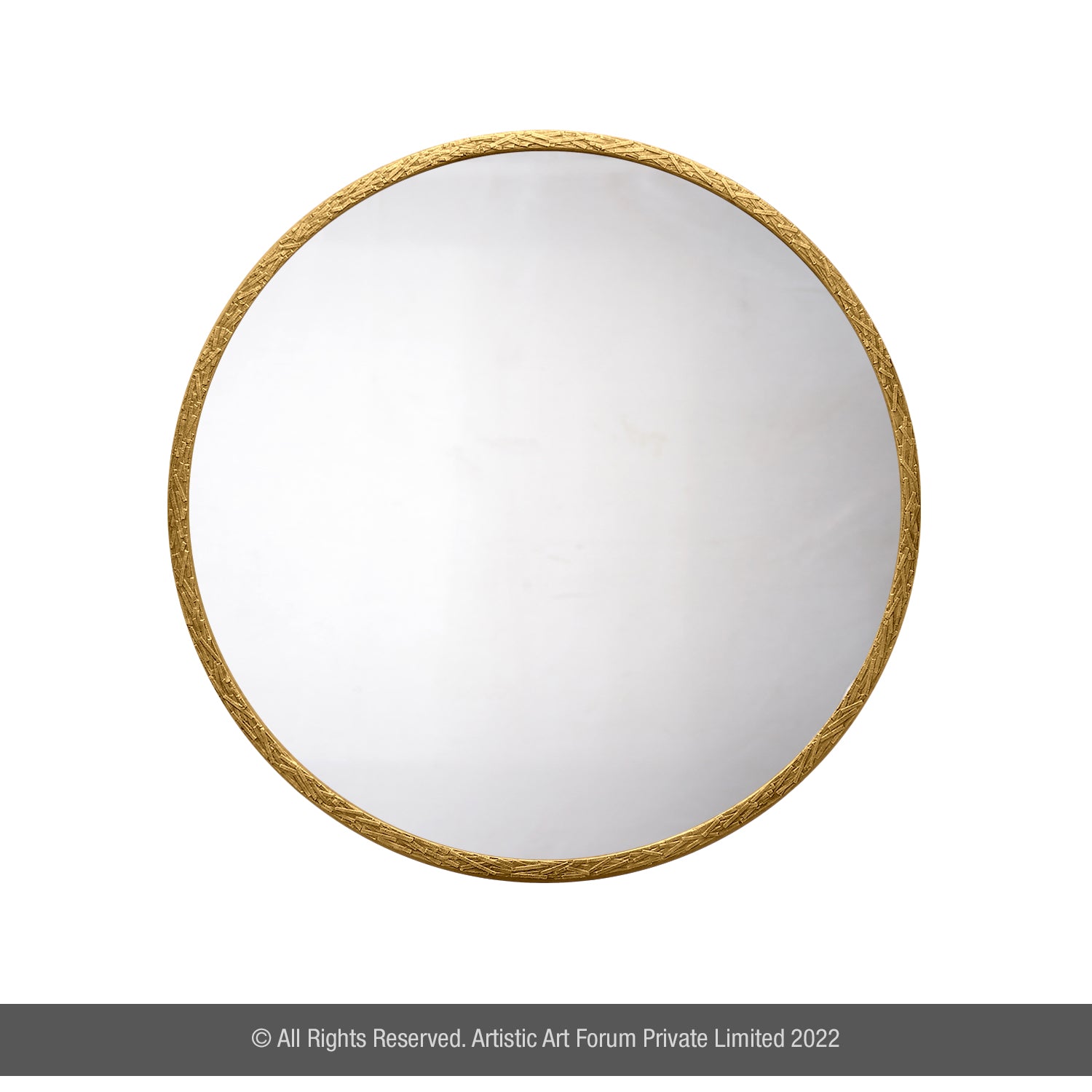 Simple wall mirror for bedroom decor with clean and minimal design