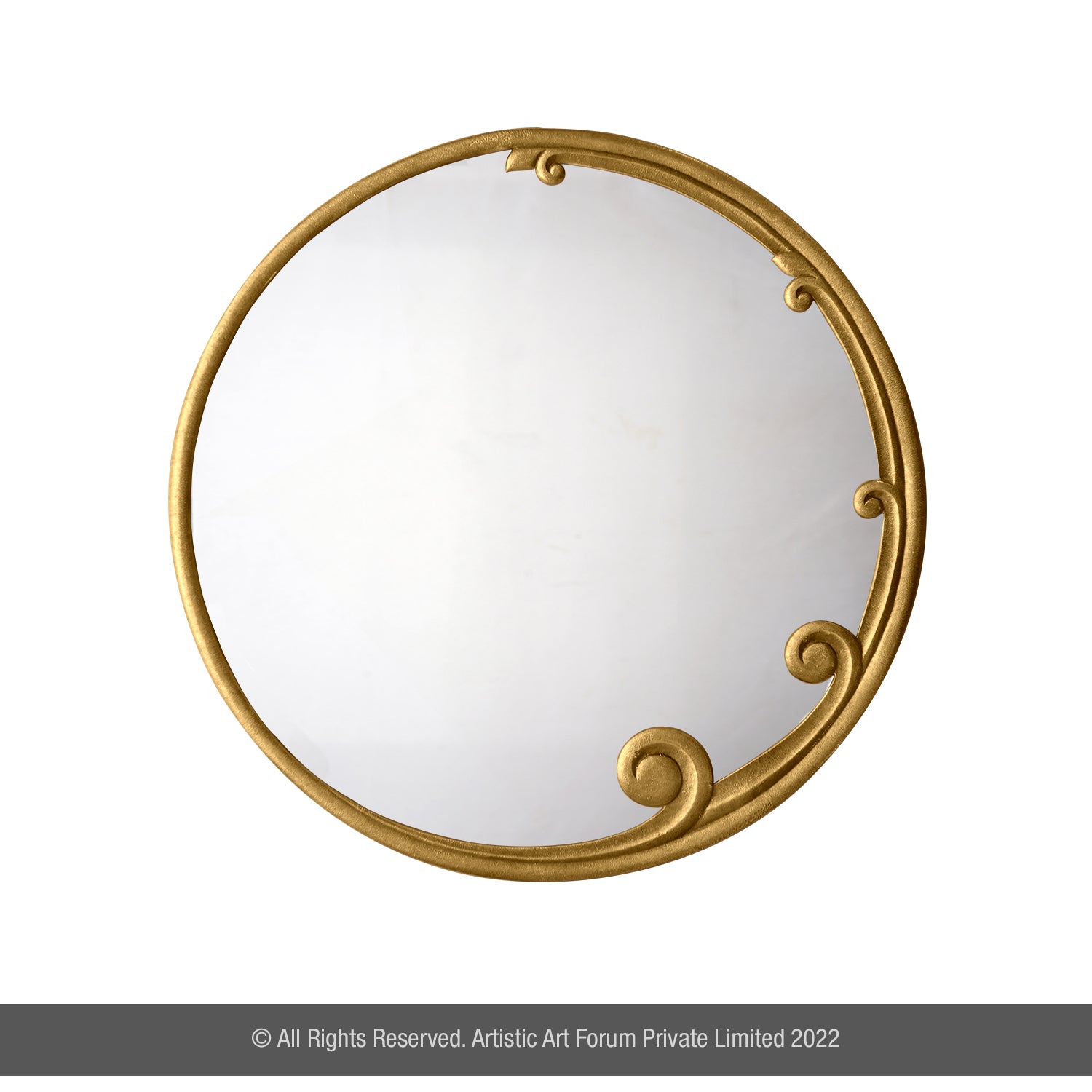Unique decorative mirror with creative design for stylish home interior decor