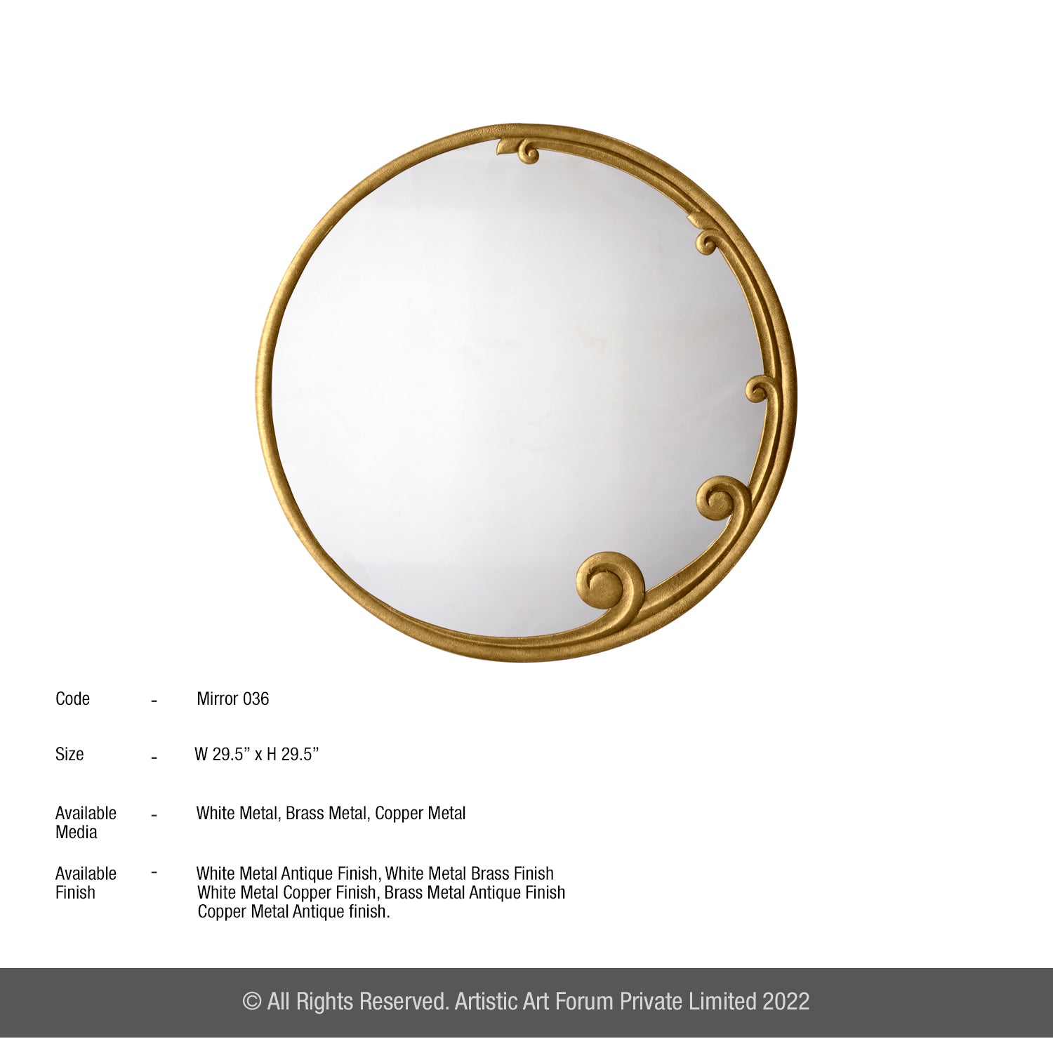 Unique decorative mirror with creative design for stylish home interior decor