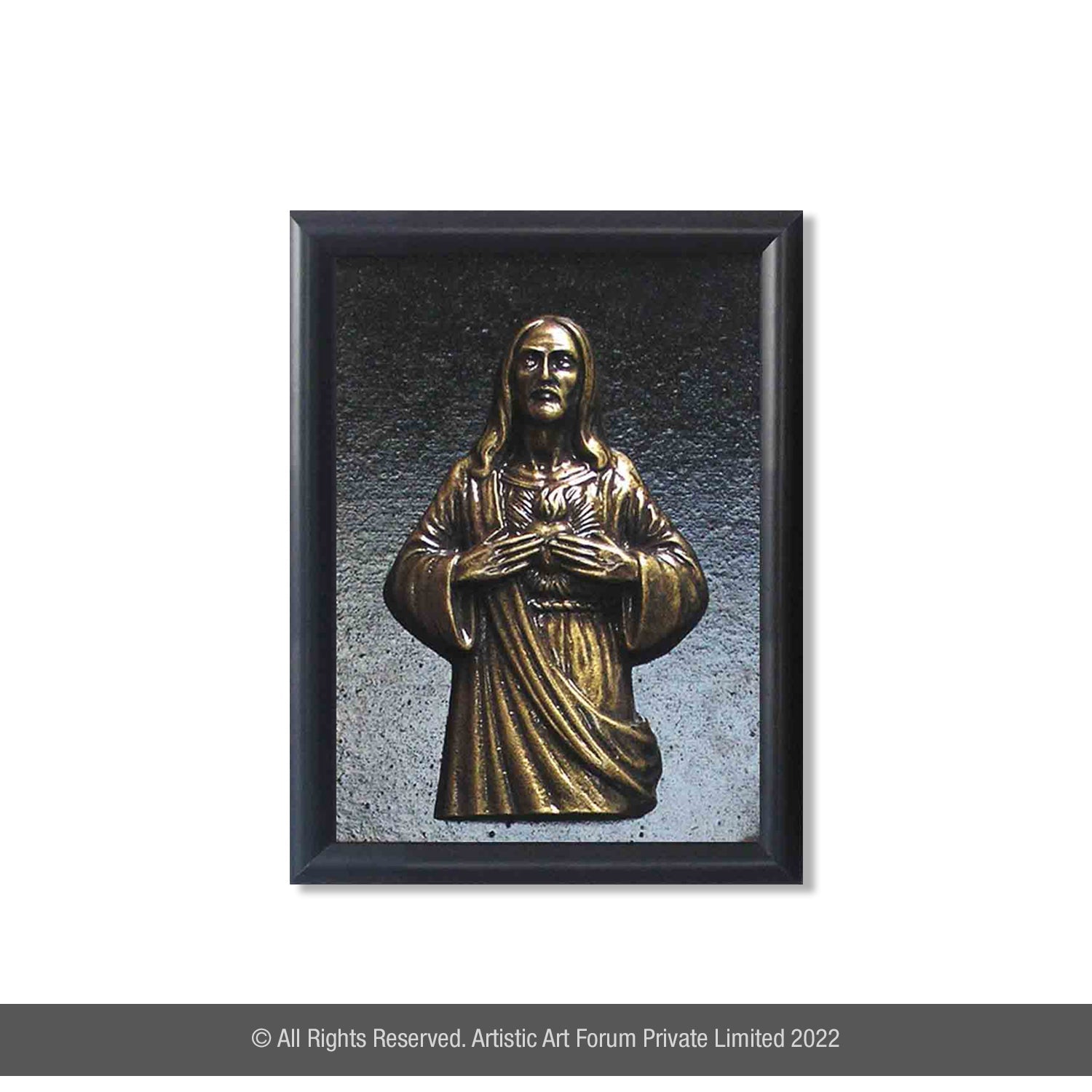 Jesus Brass Metal Antique Finish - Artistick's Online