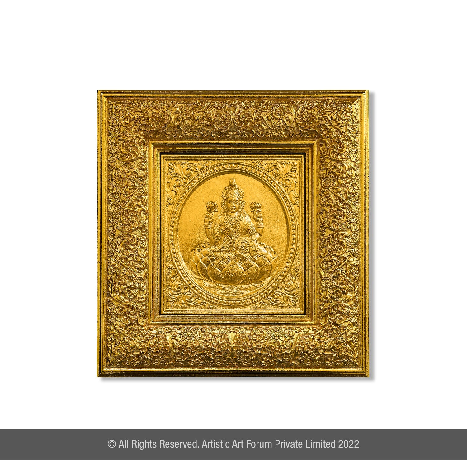 Lakshmi WM gold Plated - Artistick's Online