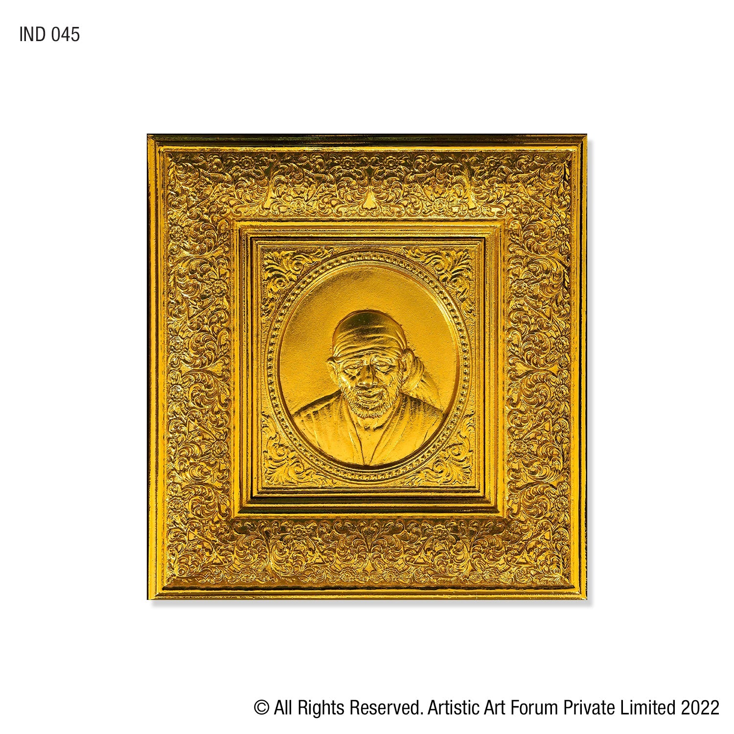 Sai Baba WM gold Plated - Artistick's Online