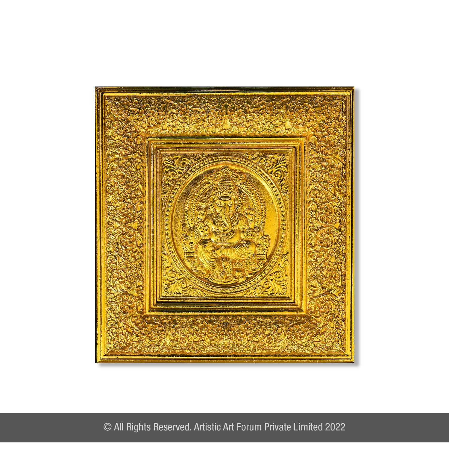 Ganesha WM gold Plated - Artistick's Online