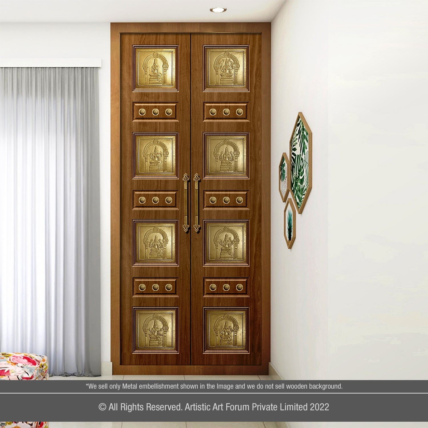 Astalakshmi Pooja Door Accessories | For Pooja Room Design