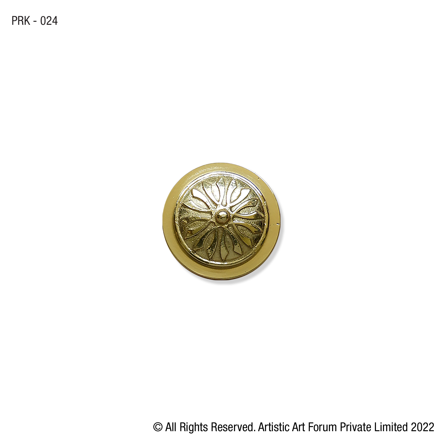 Door Knobs Brass Metal Gold Plated Finish - Artistick's Online