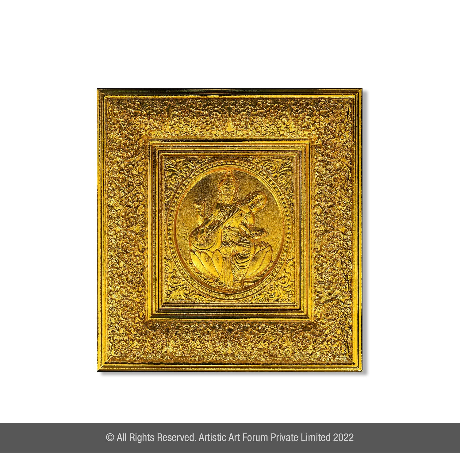 Sarawathi WM gold Plated - Artistick's Online