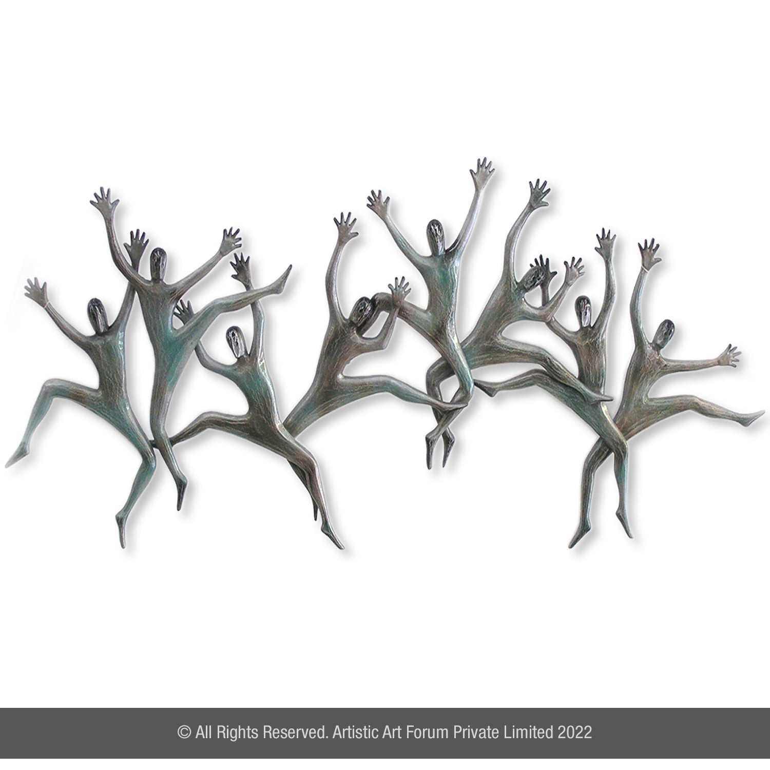 Unique handcrafted metal wall art décor to add charm to modern interiors